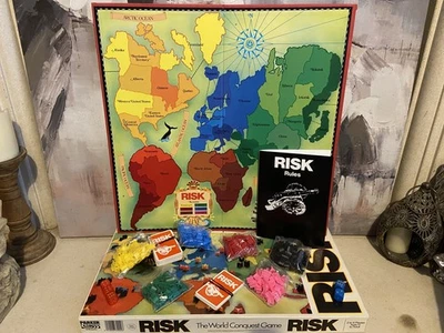 Vintage 1985 Parker Brothers - Risk Board Game 2-6 Players Ages 10+ Complete VGC - Image 1 of 4