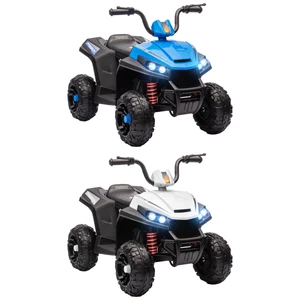 AIYAPLAY Elektro Quad für Kinder 12V Kinderquad mit 4-Rad-Federung, Musikplayer - Bild 1 von 23