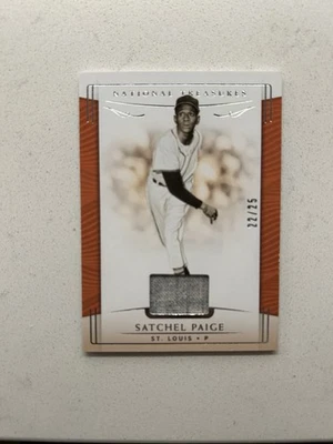 Cartera Paige 2019 Panini National Treasures parche reliquia GU juego usado/25 🔥 Foto 1 de 2