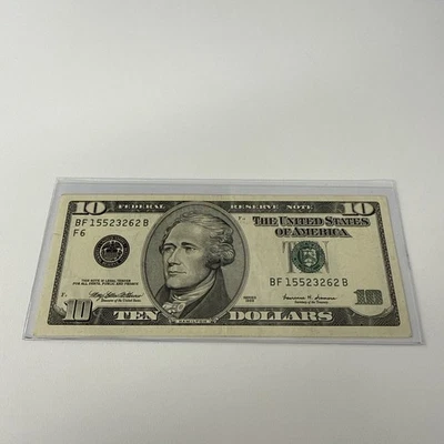 1999 10 Dollar Bill - Image 1 of 4