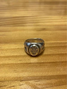 Anillo de plata sello A&G plata 925 - Imagen 1 de 10