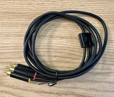 Composite RCA AV A/V Audio Video Cable Cord for Microsoft Xbox 360 E - Image 1 of 3