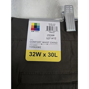 UB (UNIONBAY) TECH Herren braun Flex, Komfort Taille Chino Hose 32X30 Neu mit Etikett - Bild 1 von 12