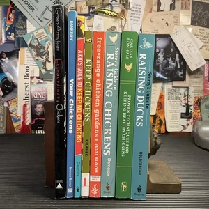 Chicken Raising, Keeping, Free-range Plus Raising Ducks Book Lot  - Picture 1 of 5