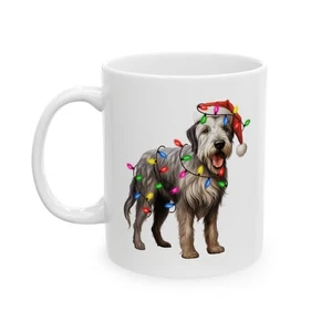 Taza de cerámica Irish Wolfhound, 11 oz 15 oz - Regalo para amante del perro, taza de té, taza de café, - Imagen 1 de 9