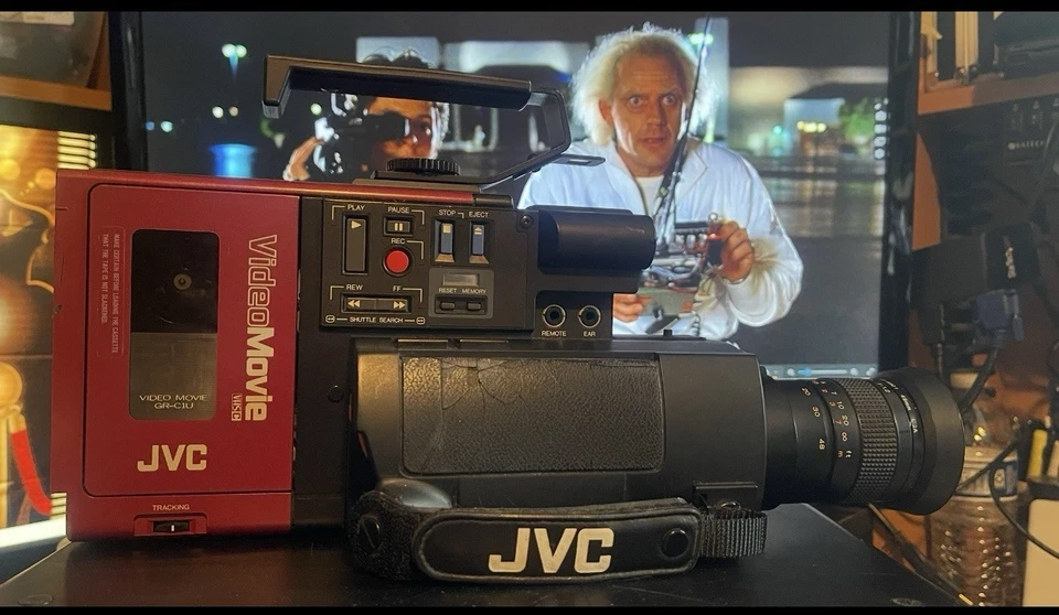 RARE! [As-is] Vintage JVC Video Camera GR-C1 Same As The Back to the Future - Image 1 of 4