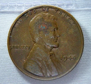 1944-P Lincoln 1c ss/vz getönt - Bild 1 von 2