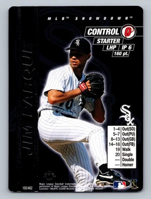 2000 MLB Showdown 1st Edition Jim Parque #105 - Image 1 of 2