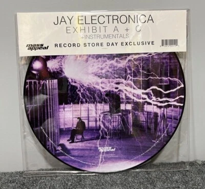 Sealed LP Jay Electronica Picture Disc Exhibit A + C + Instrumentals RSD 2015 - Image 1 of 2