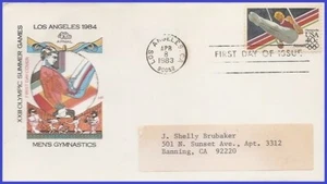 USA3 #C106 ADDR HOUSE OF FARNAM FDC   Mens Gymnastics Summer Olympics - Imagen 1 de 1