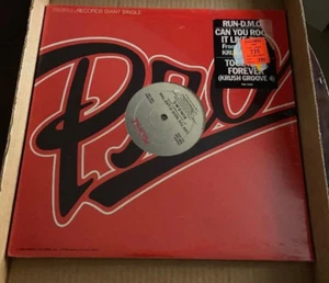 Run DMC CAN YOU ROCK IT LIKE THIS LP Vinyl Record 12" 1985 SEALED KRUSH GROOVE - Picture 1 of 2
