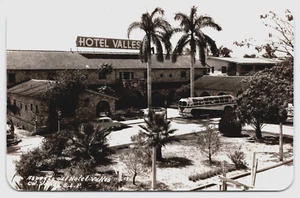 Foto Postal RPPC Hotel Valles Ciudad Valles San Luis Potosí Morgan Excursión - Imagen 1 de 4