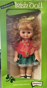 VINTAGE Traditional Irish Doll Made by Shannon Industries 11" in original box - Picture 1 of 5