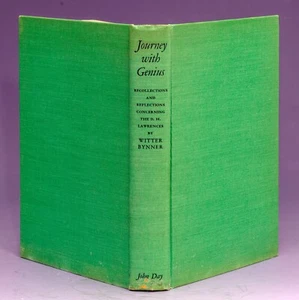 Journey with Genius the D. H. Lawrences by Bynner First Edition 1951 - Bild 1 von 12