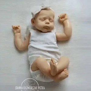 21in Reborn Baby Doll Unpainted Kit Part Cloth Body No Hair Handmade DIY Toys - Bild 1 von 6