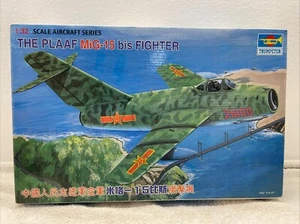 TRUMPETER RUSSIAN THE PLAAF MIG-15 BIS FIGHTER JET PLANE 1:32 SCALE MODEL KIT - Picture 1 of 5