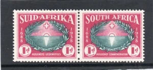 Hugonote Sudáfrica GV1 1939, 1d. +1d. sg 83 HH. como nuevo - Imagen 1 de 2