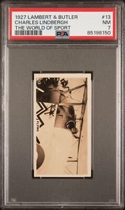Lambert & Butler - 'The World of Sport' (1927) - Capt. Charles Lindbergh **PS... - Picture 1 of 2