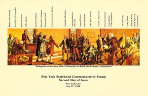 #2346 2nd Day Program 25c New York Statehood Stamp - Picture 1 of 1