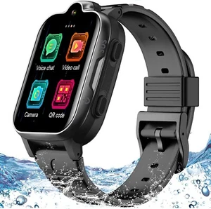 MJVV Kids 4G GPS Smart Watch Phone Real-time Tracker Waterproof Video Call SOS - Picture 1 of 7