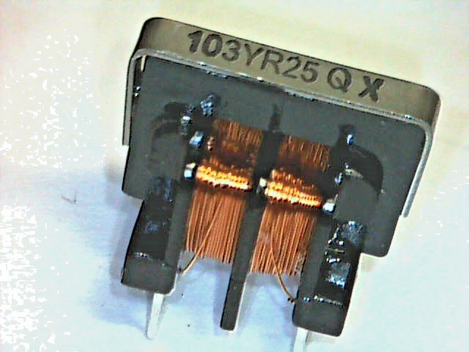 👉 10mHx2 0,25A Common Mode Choke Coil for AC Power Supply Drossel TDK - Bild 1 von 1