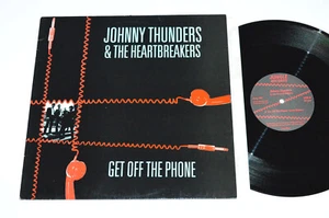 JOHNNY THUNDERS & THE HEARTBREAKERS Get Off The Phone 12" 1984 UK Vinyl Single - Picture 1 of 4