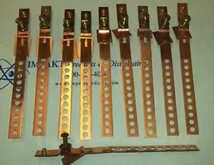 KUPFER BODENBAND 6 3/8 ZOLL UL PASSEND FÜR 0,5 ZOLL BIS 1,75 ZOLL OD ROHR - 10 STCK. - Bild 1 von 2