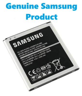 Samsung Galaxy J5 J3 2016 Grand Prime OEM Smartphone Battery SM-G530 2600mAh 3.8 - Image 1 of 2