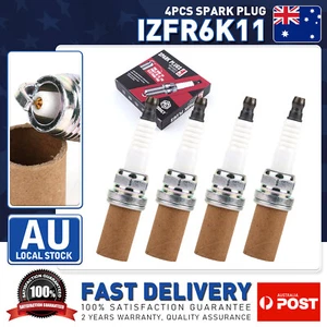 MODIDGT Laser Iridium Spark Plug 4× IZFR6K11 for Honda Accord Euro 2.4 CL9 03-On - Picture 1 of 9