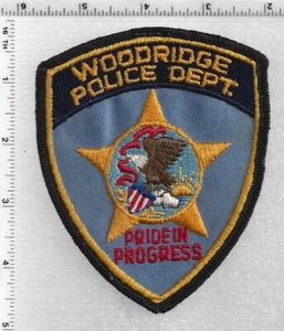 Woodridge Police (Illinois) 2nd Issue Shoulder Patch - Picture 1 of 1