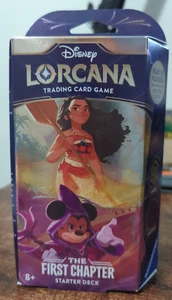 Mazo de inicio ámbar/amatista de jinete de Disney Lorcana el primer capítulo - Imagen 1 de 6