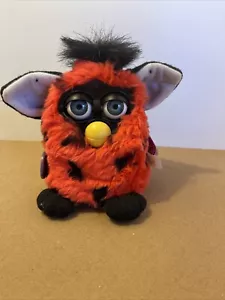 Vintage 1998 Furby Ladybug Red Black 70-800 Blue Eyes Not Working - Picture 1 of 7