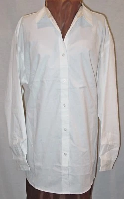 BLUSA/CAMISA BLANCA MATERNIDAD MUJER AUTORIDAD PORTUARIA TALLA 1X NUEVA Foto 1 de 4