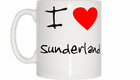 I Love Heart Sunderland Mug