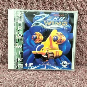 [Rare] Zero Wing PC Engine CD-ROM&sup2; PCE HE SYSTEM From Japan A4816