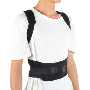 Tragbare Körperhaltung Corrector Brace Back Spine Support Fixing Belt Hunchback - Bild 1 von 18