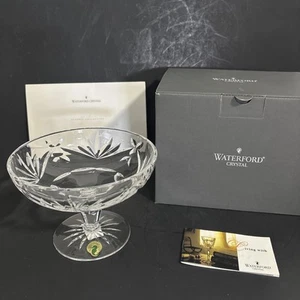 Waterford Crystal Jim, O’leary Compote, Retired, Never Used, Boxed, Mint - Picture 1 of 8