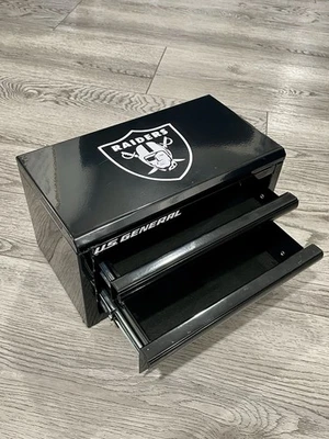 US GENERAL Customized U.S General Mini Tool Box Raiders Logos