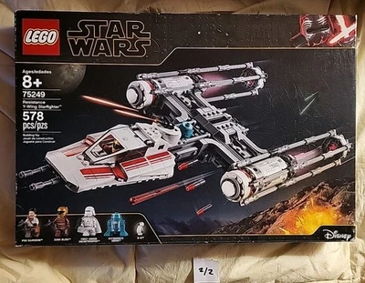 Lego Star Wars: 75249 Resistance Y-Wing Starfighter - Conjunto aposentado 2019 (2/2) - Imagem 1 de 4