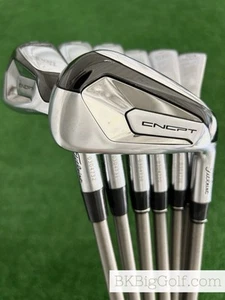 Titleist CNCPT-01 Iron Set 5-48 / SteelFiber i95 Stiff Graphite +1/2” - Picture 1 of 10
