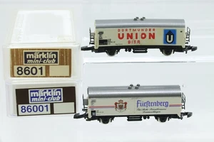 Z Märklin mini-club 8601 86001 Bierwagen Fürstenberg Güterwagen DC OVP N108 - Picture 1 of 2