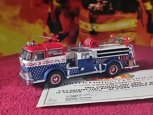 VINTAGE Code 3 Patriot Fire Department Mack C Pumper #3 BEAUTIFUL FIRETRUCK  - Picture 1 of 24