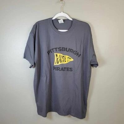 Pittsburgh Pirates T Shirt Raise It Fed Ex Stadium Giveaway Adult XL - Image 1 of 4