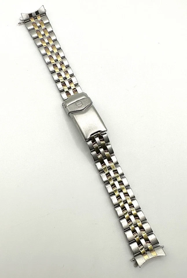 Tag Heuer WD1422 Professional 200 BB0615 Two-tone 15mm Metal Bracelet 615/410 - Image 1 of 4