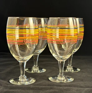Fiesta Coordinates Eistee Glas Linie von Homer Laughlin 4er Set - Bild 1 von 8