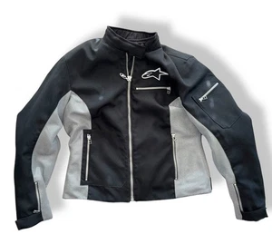 Alpinestars Stella Armoured Padded lined moto motorcycle jacket coat womens Sz M - Foto 1 di 10