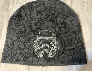 Gorro Storm Trooper Star Wars Gris Negro Gorra de esquí Lucasfilm OSFM NUEVO SIN ETIQUETAS - Imagen 1 de 5