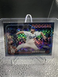 Clayton Kershaw X-Fractor 2024 Topps Chrome #110 Los Angeles Dodgers - Bild 1 von 2