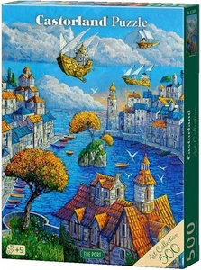 NEU Castorland Puzzle 500 Teile 9+ Der Hafen (Kunstsammlung) - Bild 1 von 2