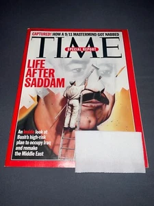 TIME MAGAZINE MARCH 10, 2003 LIFE AFTER SADDAM COVER NM/MT - Picture 1 of 2